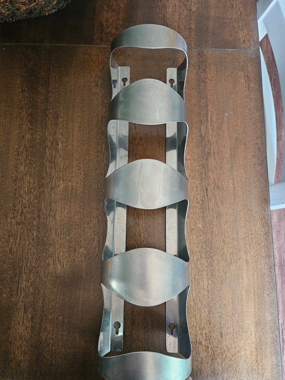 Vintage Ikea Vurm 4-Bottle Wine Rack